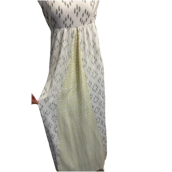 O' Neill Lagoon Maxi Dress Yellow Summer Boho Sundress Surfer Beachy Fairy Sz 7 - Picture 4 of 12